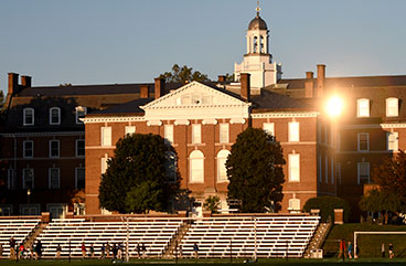 A campus building. Link to Gifts That Protect Your Assets